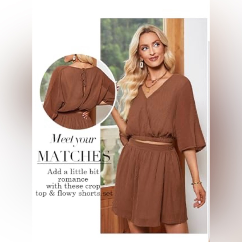 Vetinee 2 Piece Outfit - SZ Medium